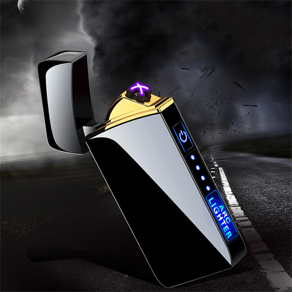 LAFAGIET Korek Api Elektrik Arc Cigar Lighter Rechargeable Windproof - A6