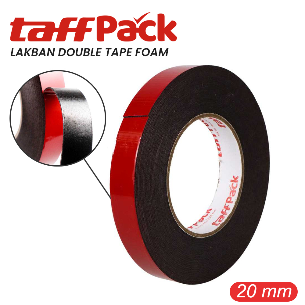 TaffPACK Lakban Double Tape Foam 10M