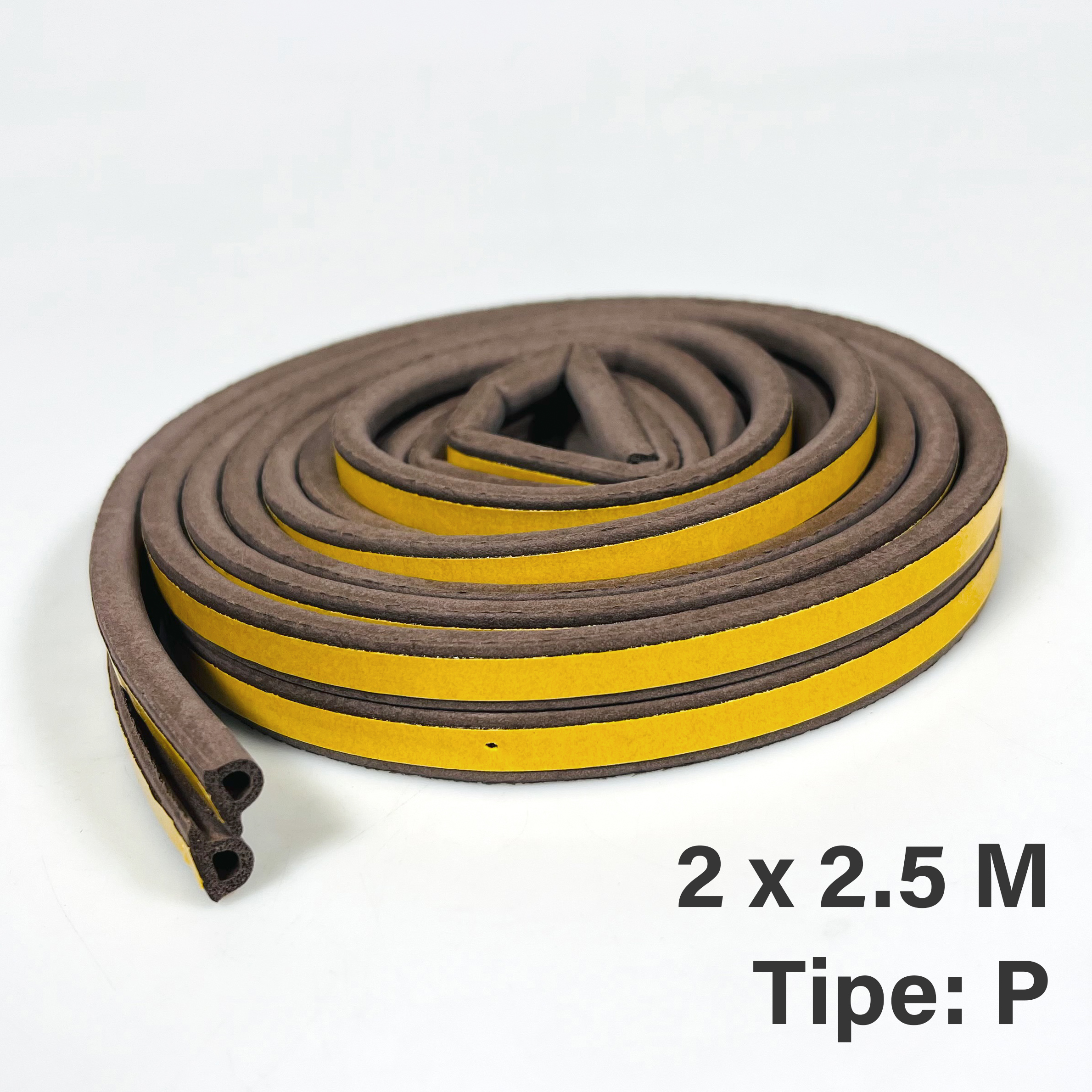 TaffHOME Lis Penghalang Debu Pintu Door Bottom Sealing Strips 2x2.5M - ESPV5