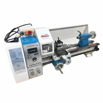 HOTOMIC Mesin Bubut Mini Lathe Wood Metalworking 550mm 750W - MX-250