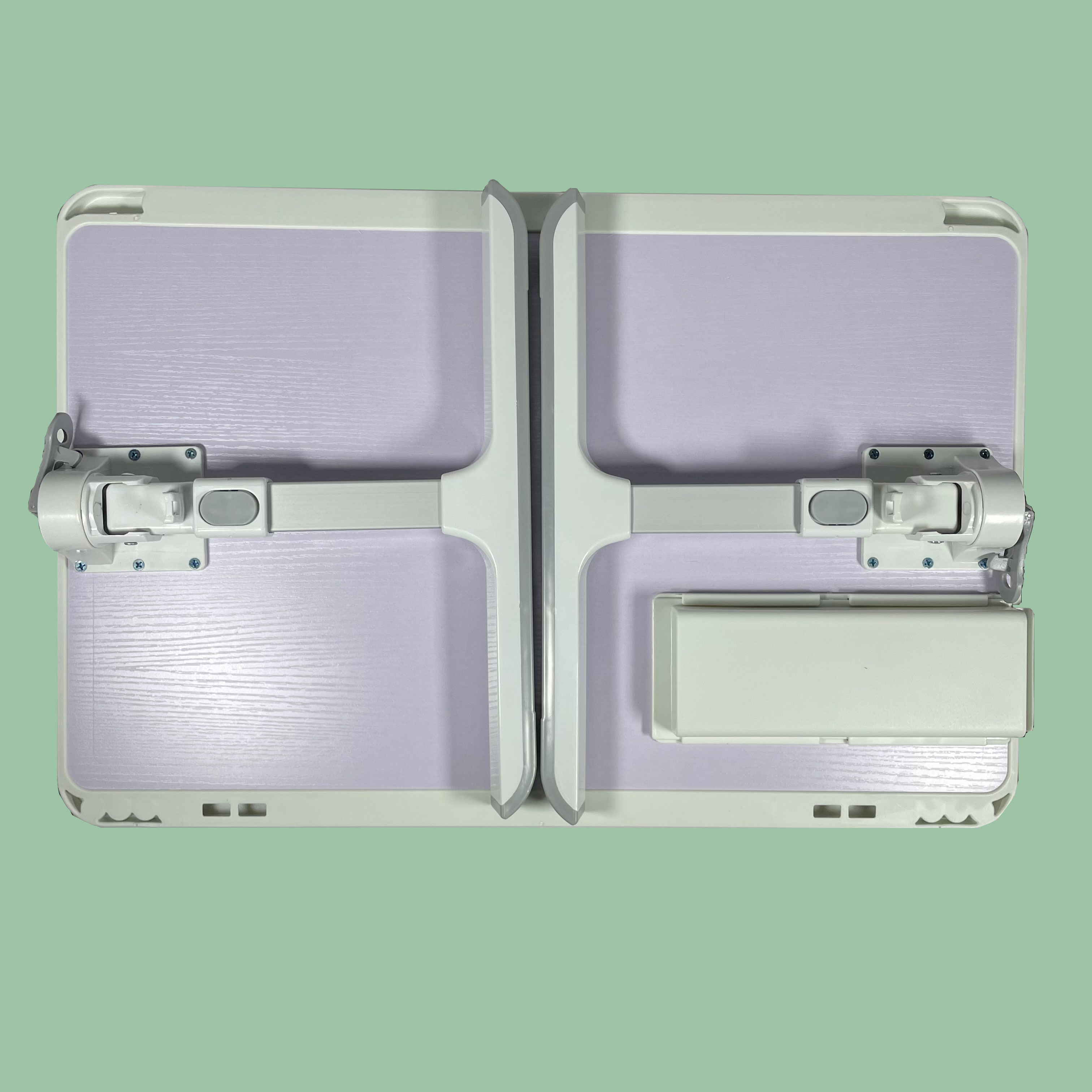 AOLIVIA Meja Lipat Laptop Belajar Foldable Bed Table with USB Port - AV-60