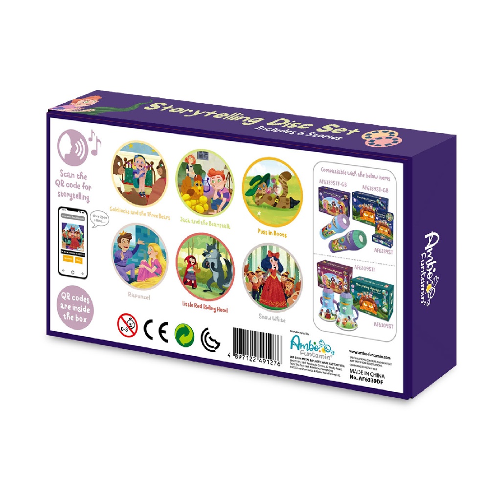 AMBO FUNTAMIN - Storytelling Disc Set (Includes 6 Stories) - AF6339DF
