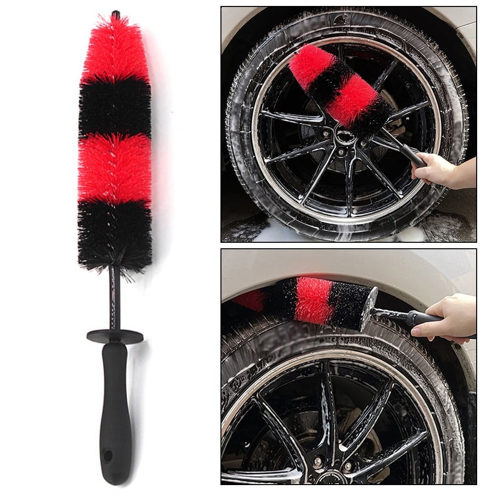 IDEATE Sikat Pembersih Velg Ban Mobil Portable Car Wheel Brush - YQ014