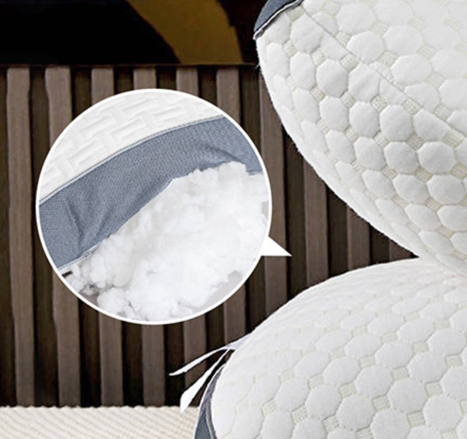 BeB Bantal Orthopedic Dacron 3D Neck Cervical Pillow Massage 900G - 8h