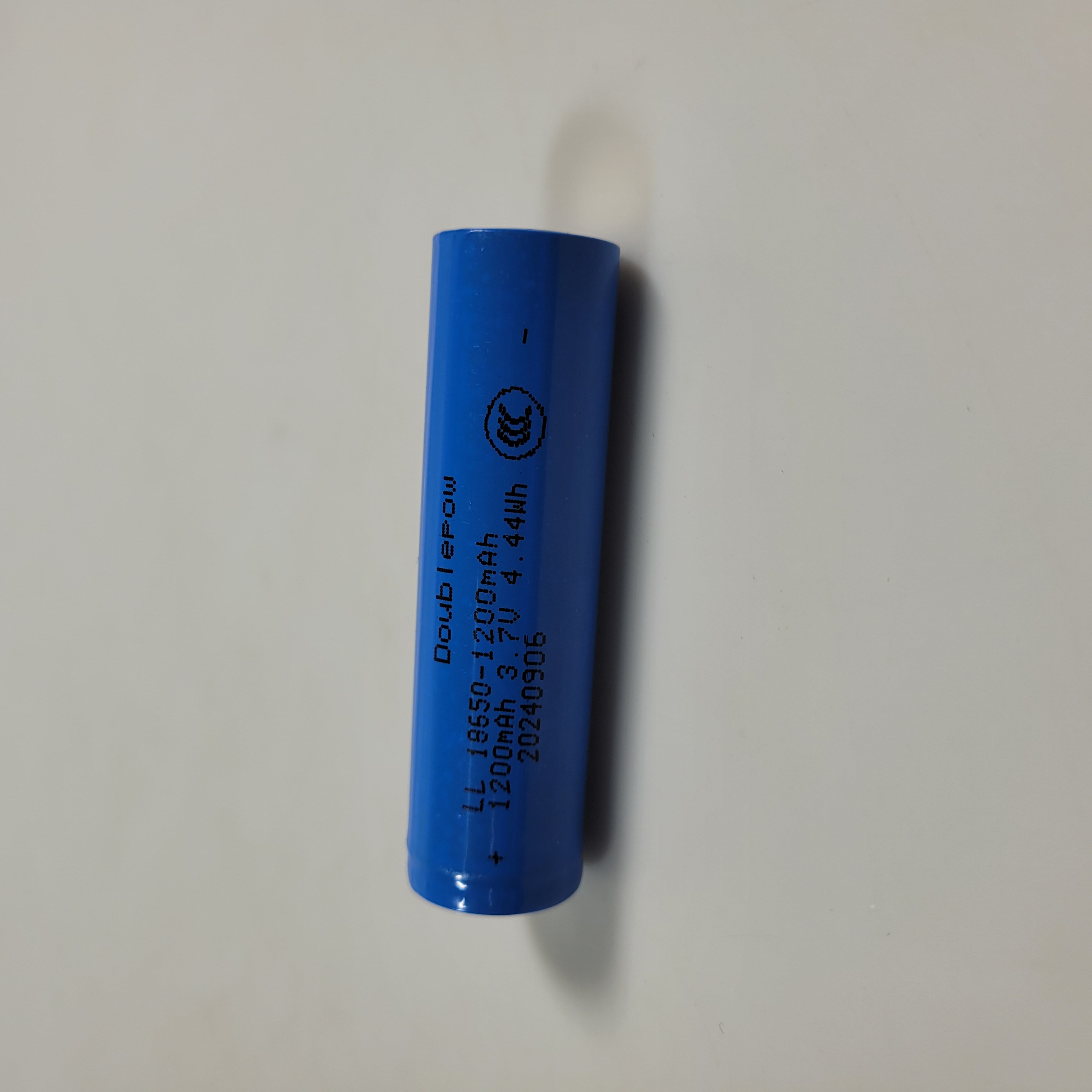 Doublepow Baterai Lithium Flat Top 18650 3.7V 1200mAh 1 PCS