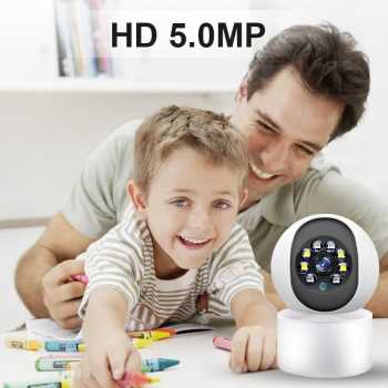Carecam Kamera CCTV Indoor WiFi IP Camera Motion Detection 5MP - Y610A