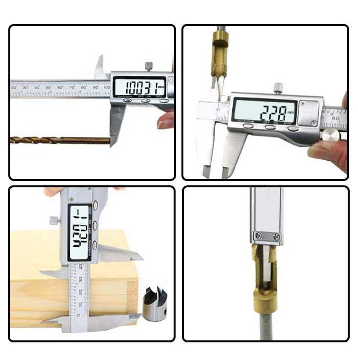 Taffware Jangka Sorong Digital LCD Vernier Caliper Micrometer 15cm - SH20