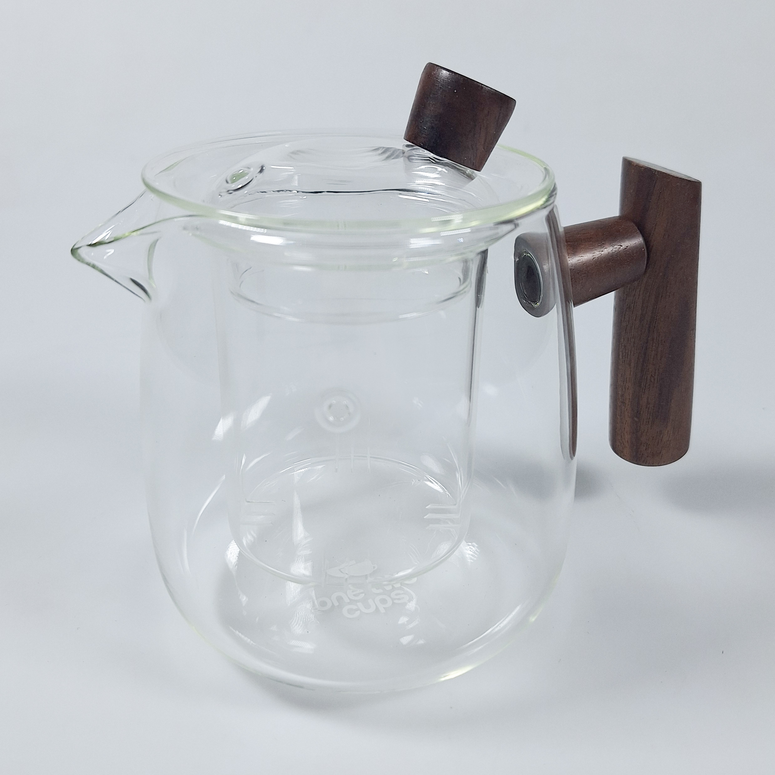 One Two Cups HMLOVE Teko Teh Kaca Saringan Tahan Panas Teapot 480ml - HM4