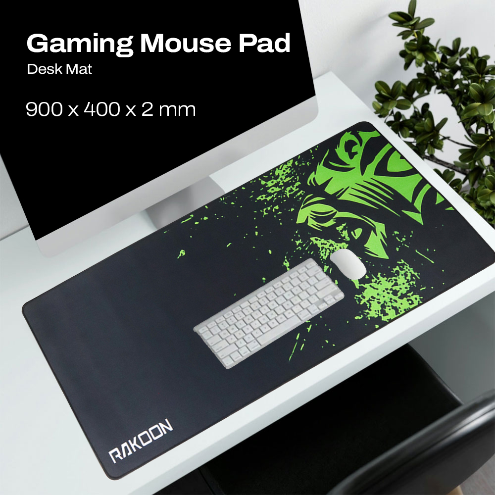 Rakoon Gaming Mouse Pad Rubber Desk Mat Anti Slip - LS