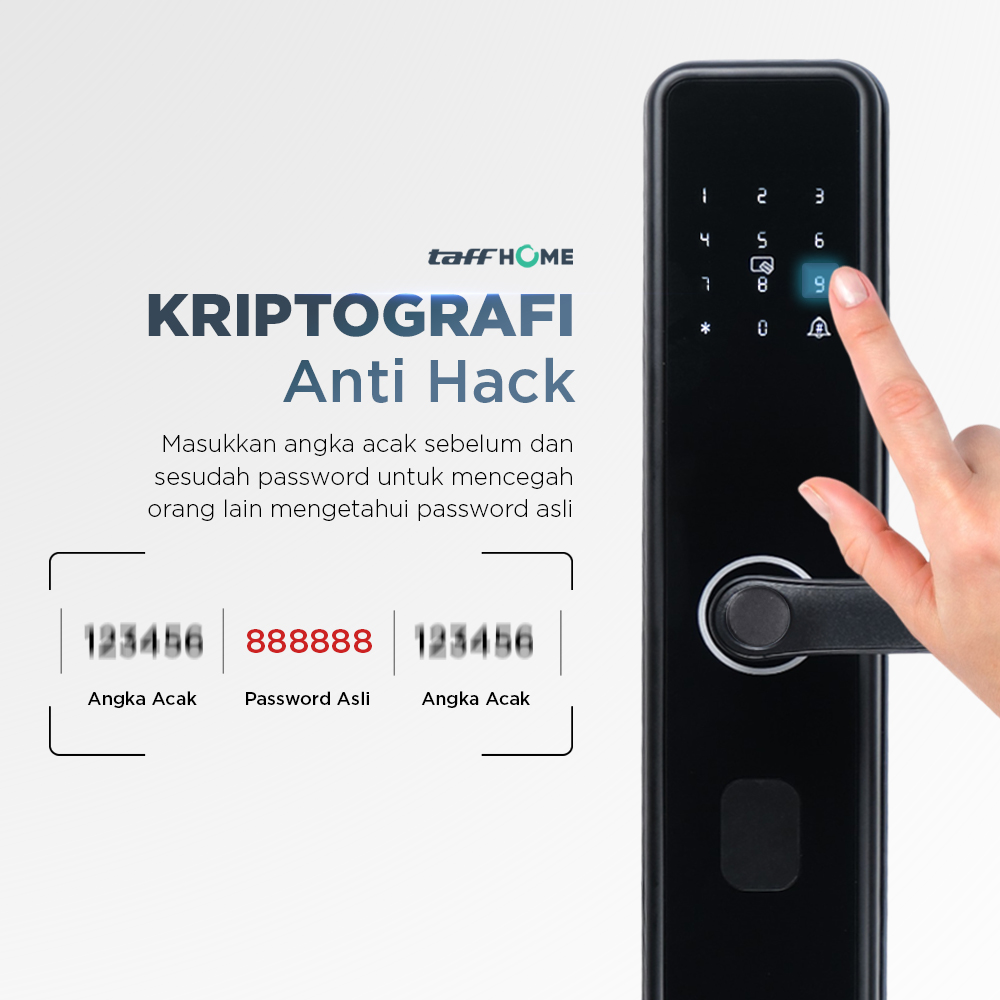 TaffHOME Smart Door Lock Password Bluetooth Card TTLock - S203