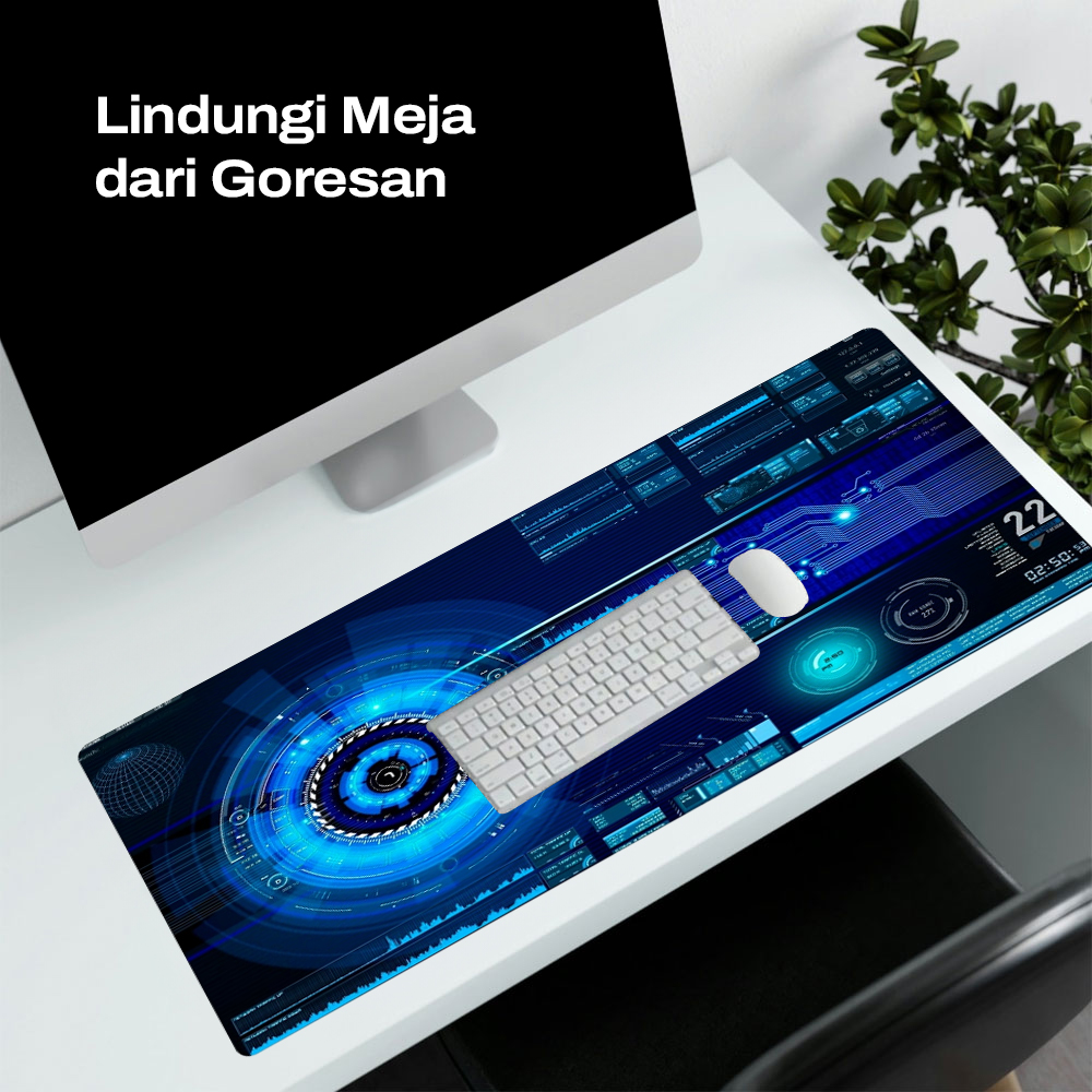 Cooltoday Mouse Pad Gaming Desk Mat Non Slip 800x300x2mm - LN001
