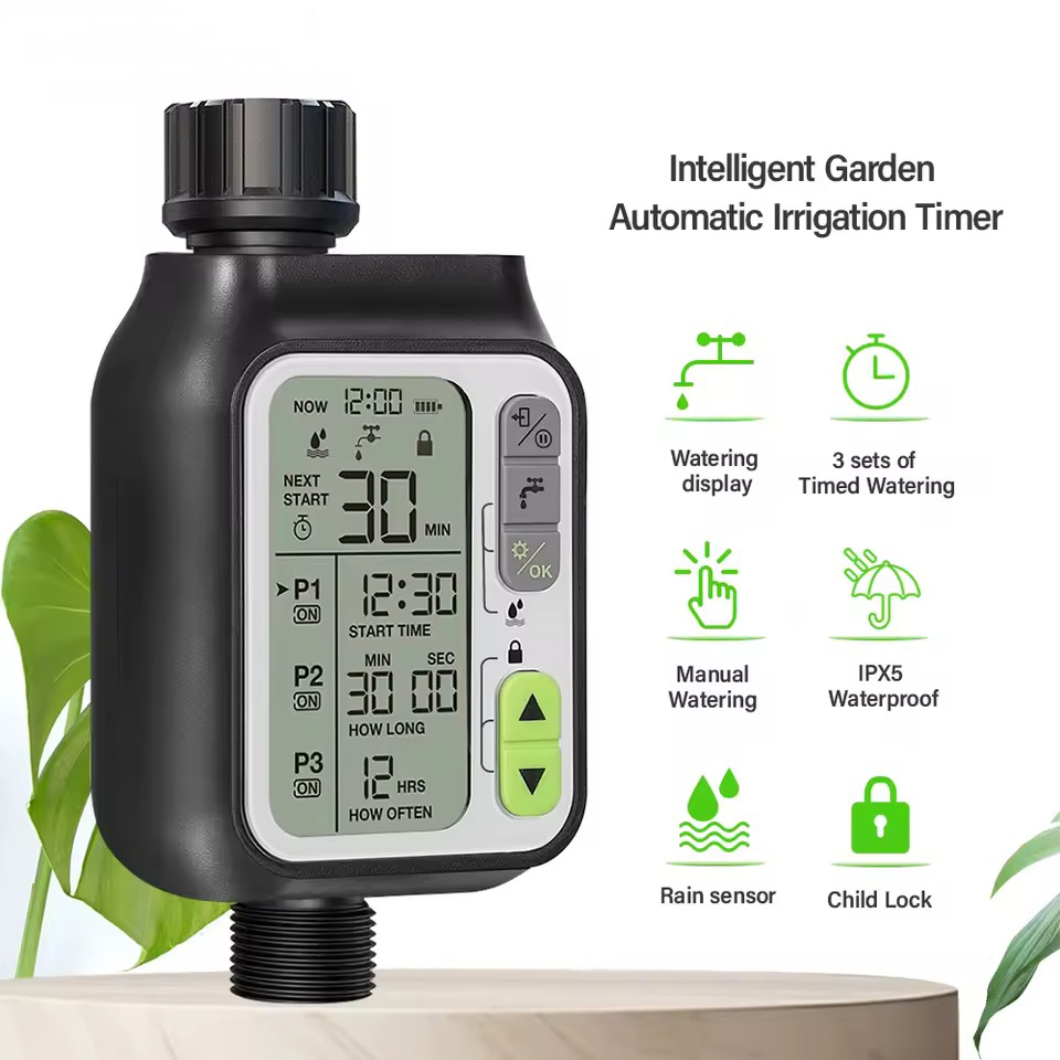 HANCI Digital Timer Keran Air Otomatis Sensor Programmable IPX5 - HCT-355