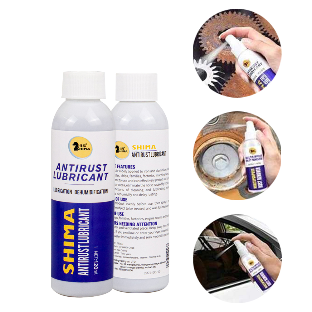 Shima Cairan Pelumas Anti Karat Quick Cleaning Rust Lubricant 120ml - SM100