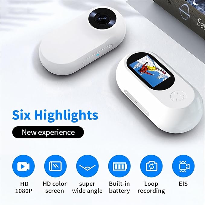 UQB Kamera Klip Outdoor Sports Thumb Camera Magnetic Detachable - A100