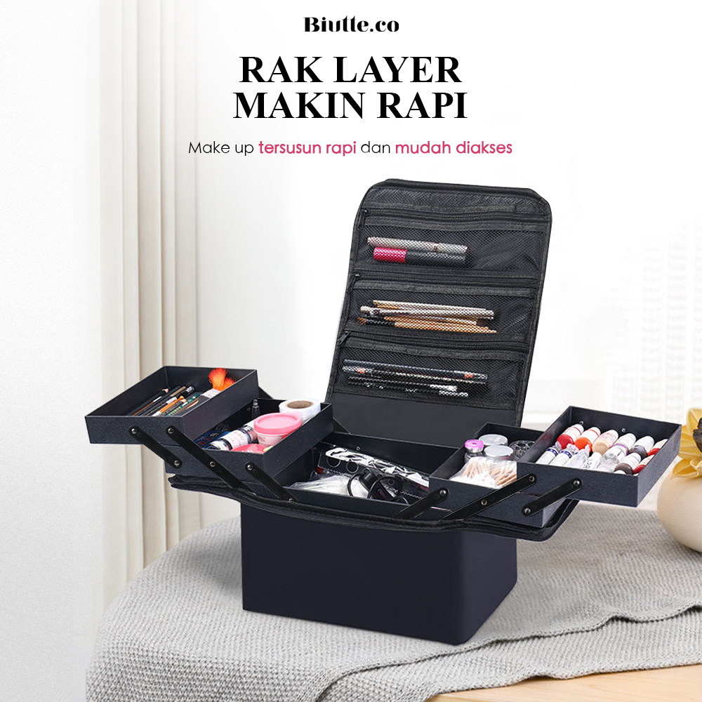 Biutte.co Tas Organizer Make Up Rak Perhiasan Wanita - DR102