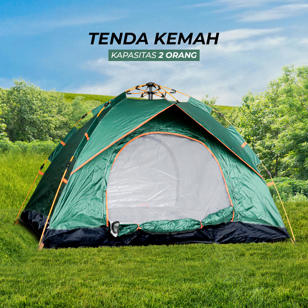 AstaGear Tenda Kemah Camping Outdoor Adventure 2 Orang - ZK50