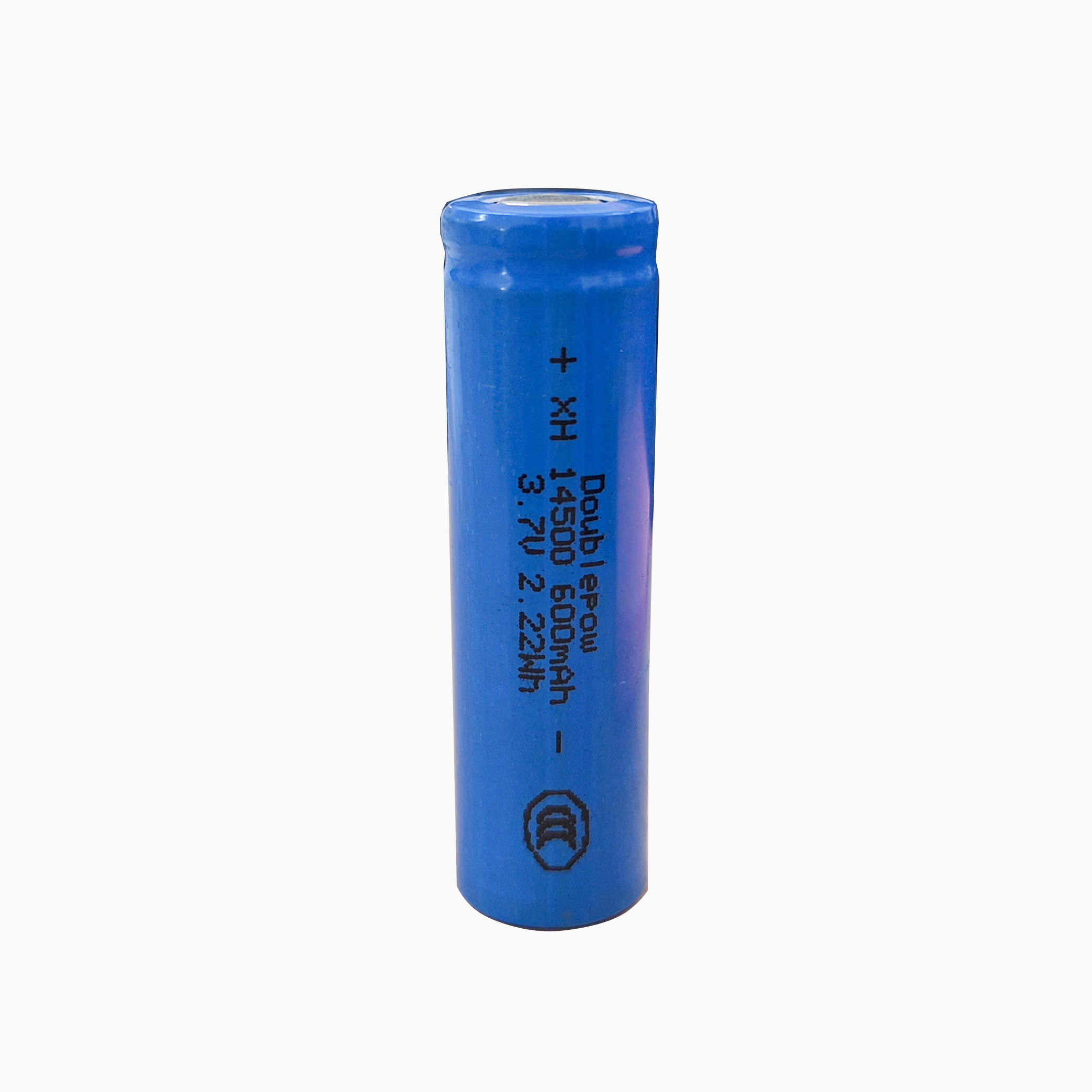 Doublepow Baterai Lithium Flat Top 14500 3.7V 600mAh 1 PCS