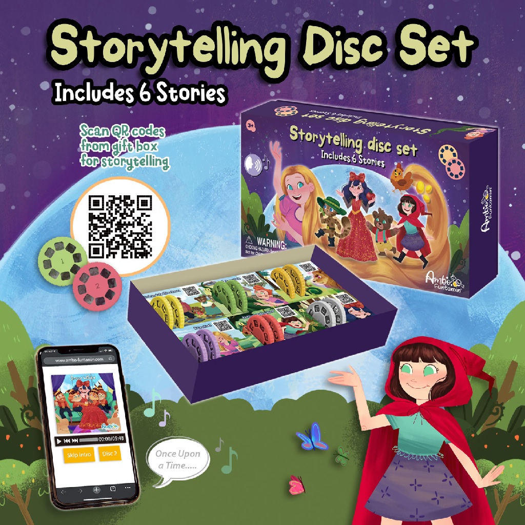 AMBO FUNTAMIN - Storytelling Disc Set (Includes 6 Stories) - AF6339DF