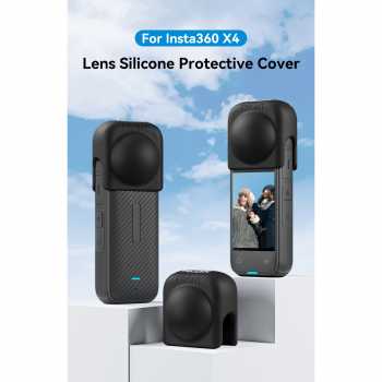 TELESIN Silicone Lens Case Insta360 X4 Pelindung Lensa Kamera Anti Air - S6-PTC-05-TIS