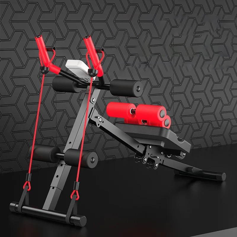 SOQI Alat Fitness Gym Abdominal Crunch Latihan Otot Perut Adjustable - SQ-MYJ01