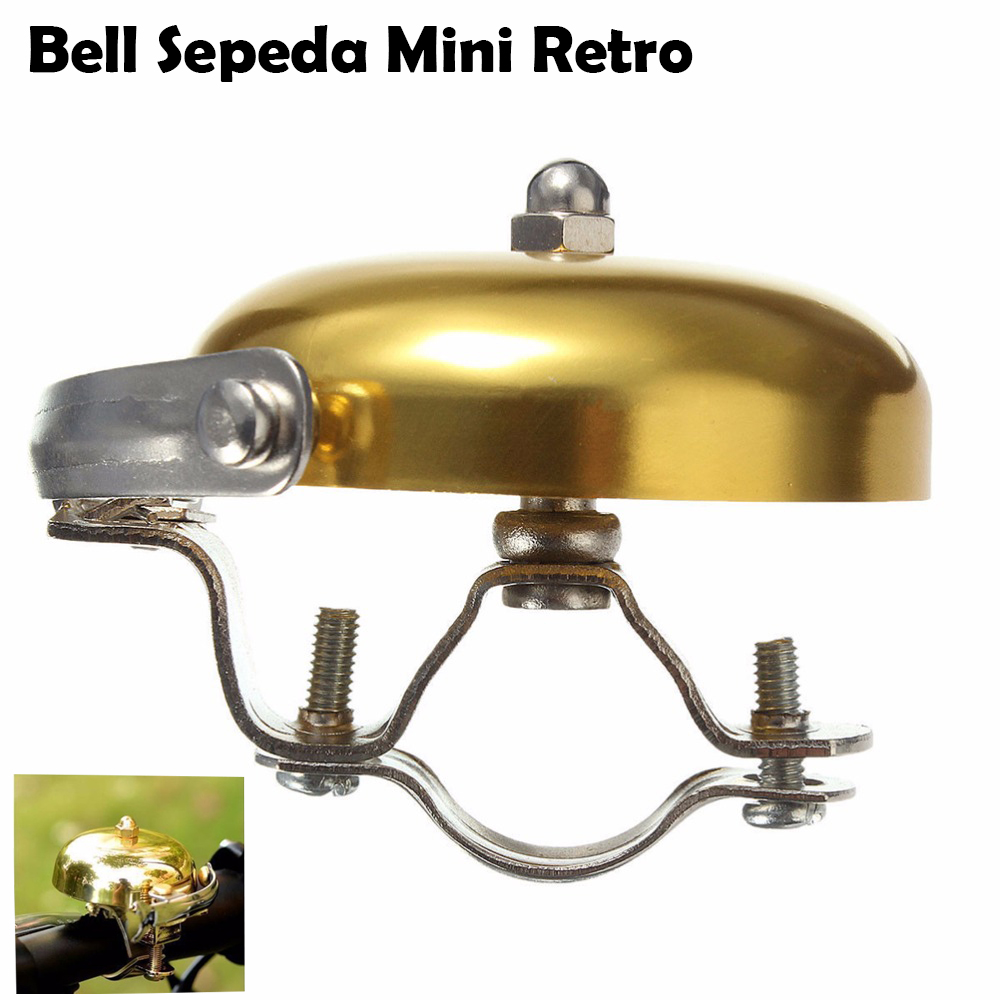Cycle Zone Bell Sepeda Mini Retro Bicycle Cycling Horn - SE63