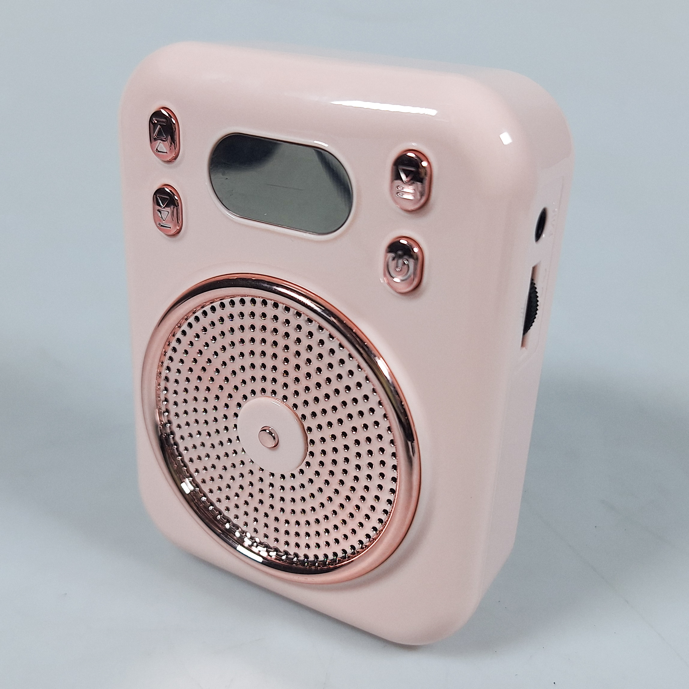 Little Bee Speaker Pinggang Microphone Bluetooth Amplifier Wired - S22