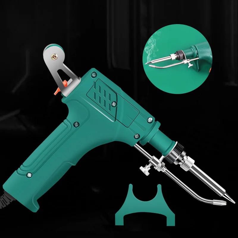 Januel Solder Listrik Tembak Tin Gun Handheld 60W With Braket Tin Wire - Jn04