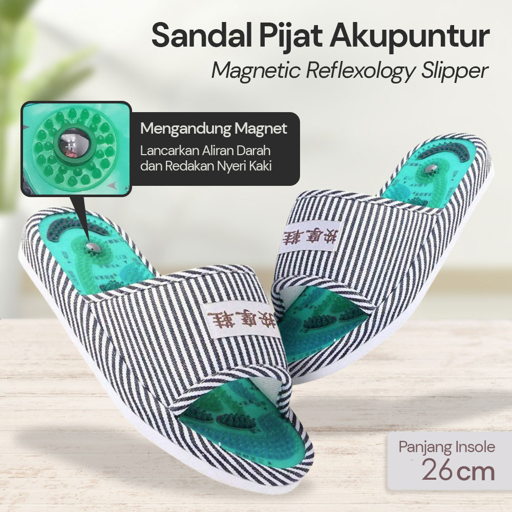 Rhodey Sandal Pijat Akupuntur Magnetic Health Care Reflexology - TX12
