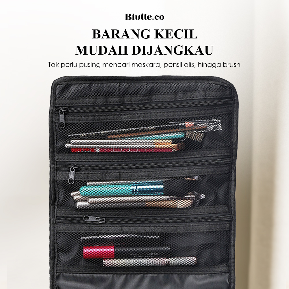 Biutte.co Tas Organizer Make Up Rak Perhiasan Wanita - DR102