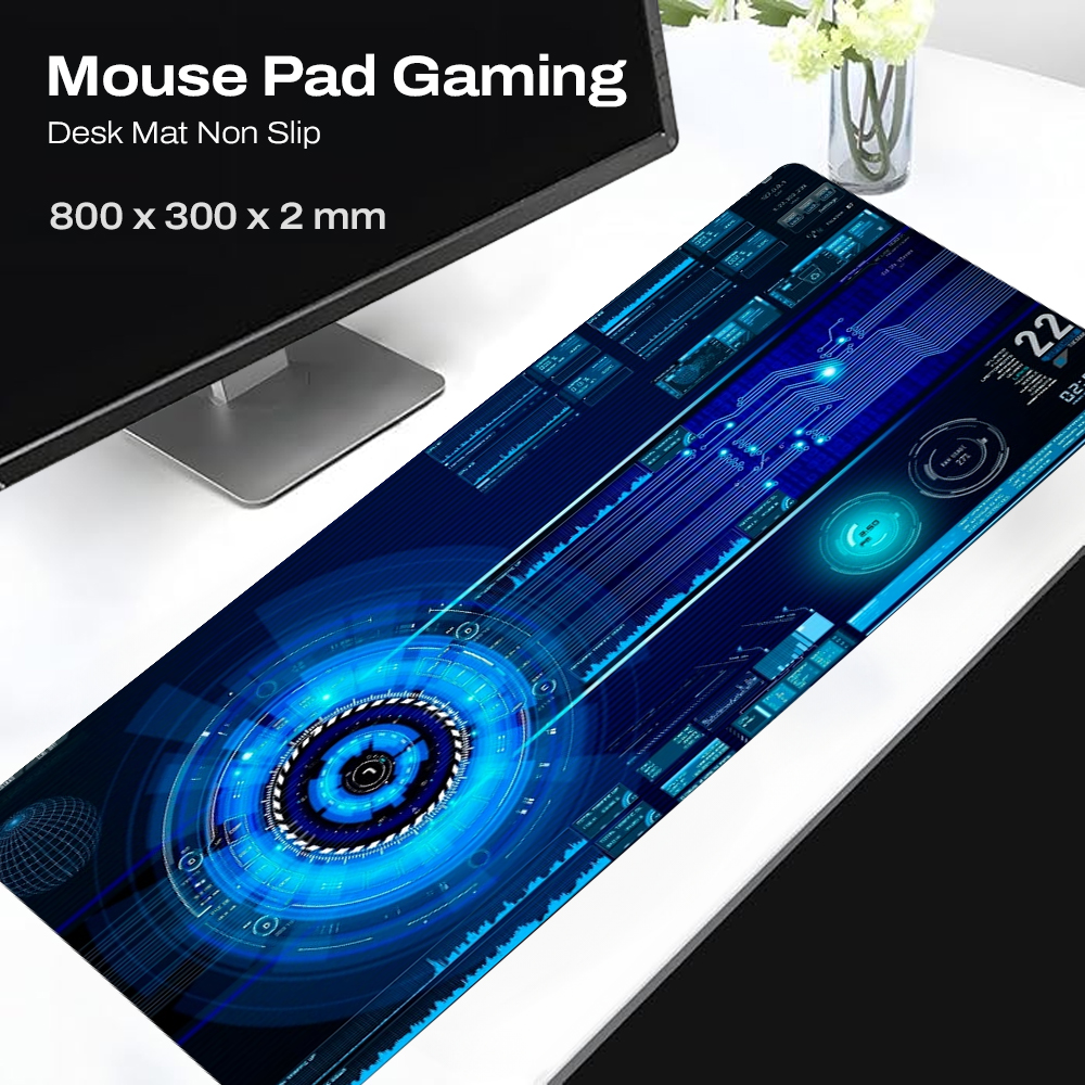 Cooltoday Mouse Pad Gaming Desk Mat Non Slip 800x300x2mm - LN001