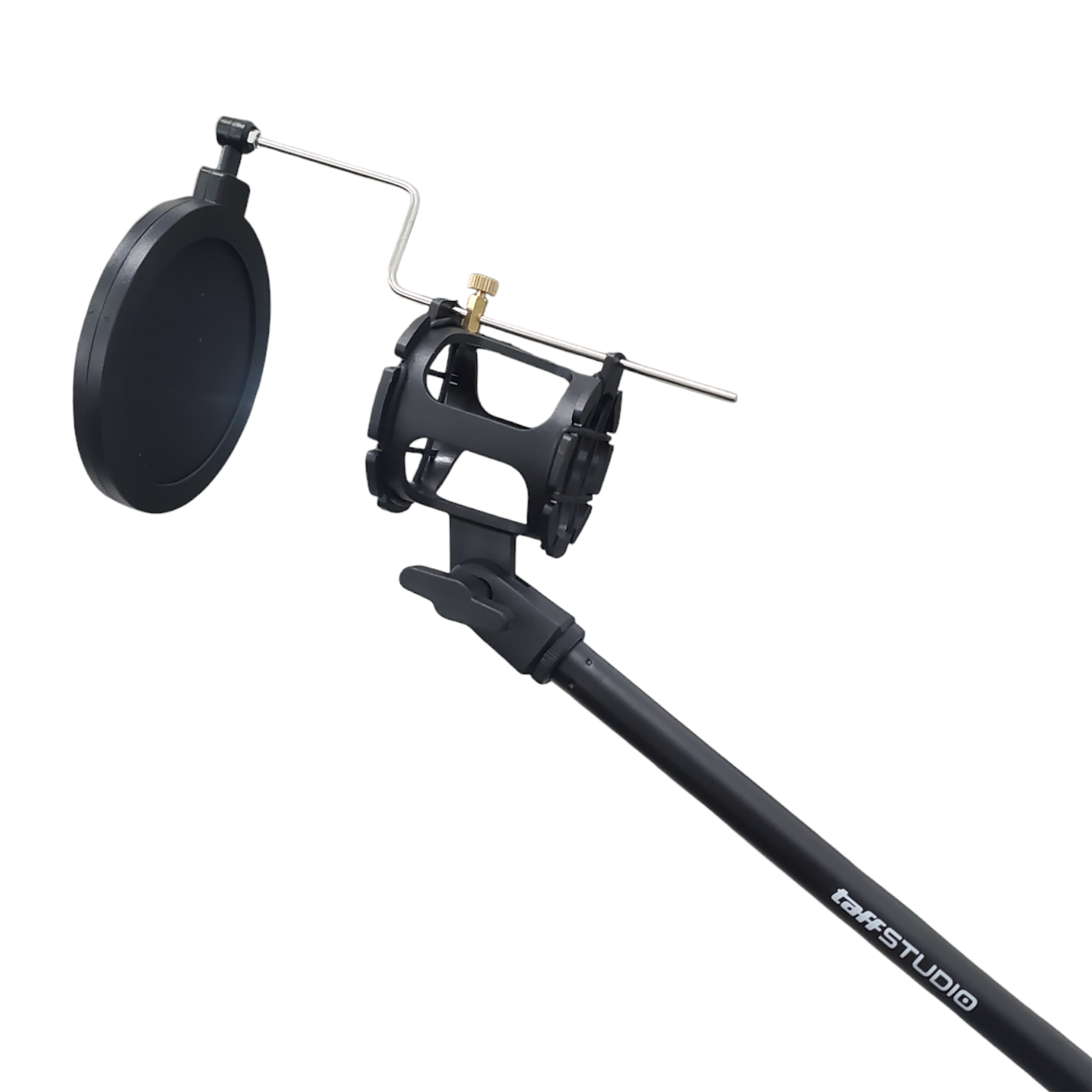 TaffSTUDIO Microphone Standing Holder Tripod 3xSmartphone Holder - NB-04P