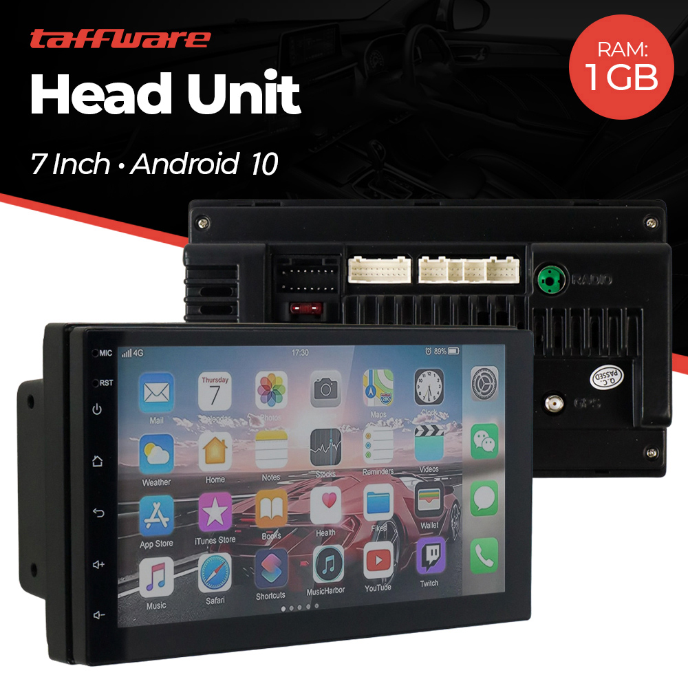 Taffware Head Unit Mobil 7 Inch Radio Bluetooth Android 10 - 9218