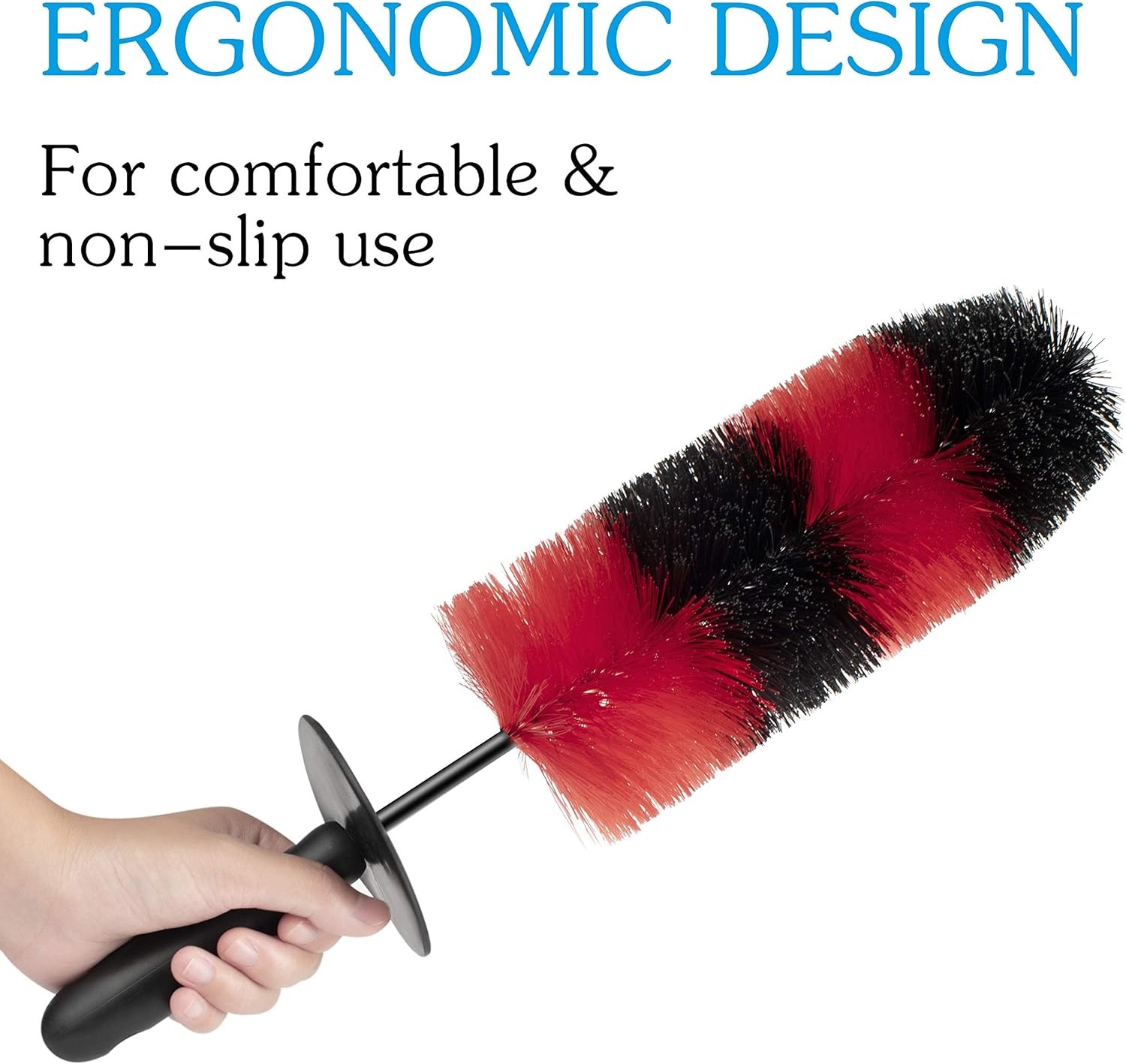 IDEATE Sikat Pembersih Velg Ban Mobil Portable Car Wheel Brush - YQ014