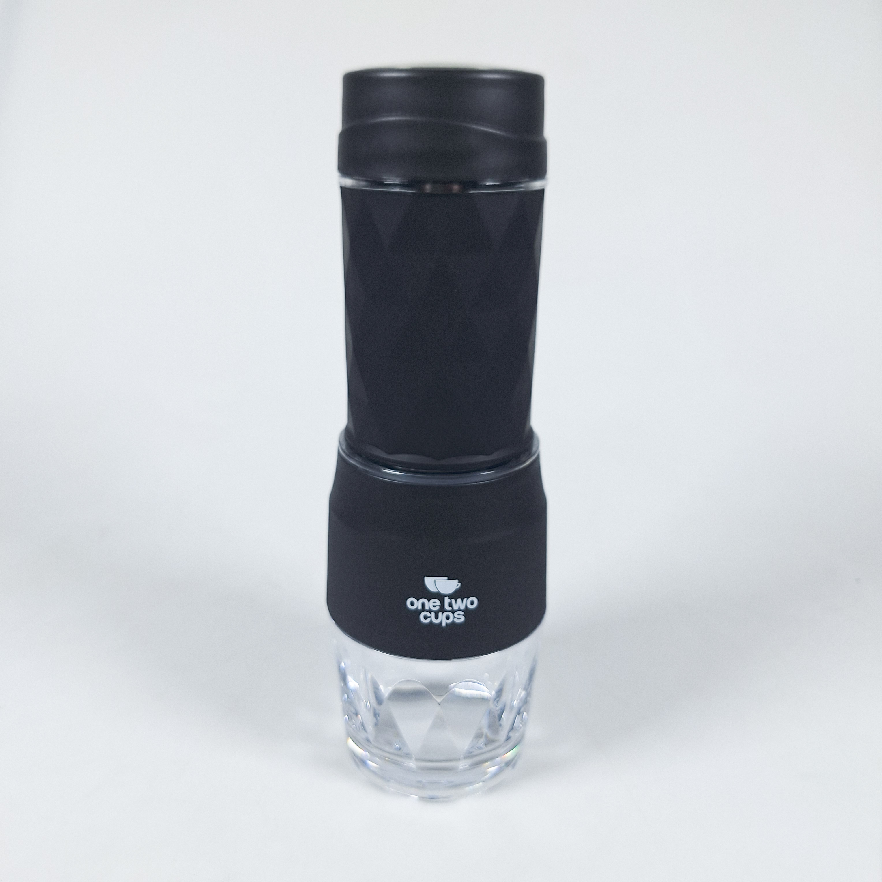 One Two Cups Hand Press Mini Espresso Coffee Maker 3in1 20 Bar 120ml - HS-8439