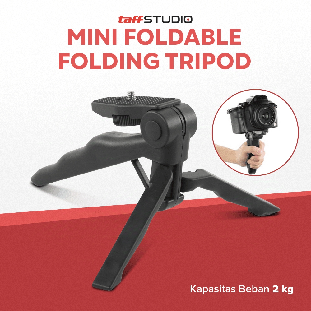 TaffSTUDIO Tripod Mini Kamera Portable Universal Monopod 16cm - CP-GP264