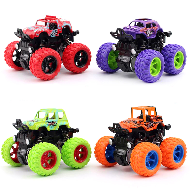 Monster Zap Mainan Mobil Jip Off Road 4 Drive Inertial Bigfoot - JW689