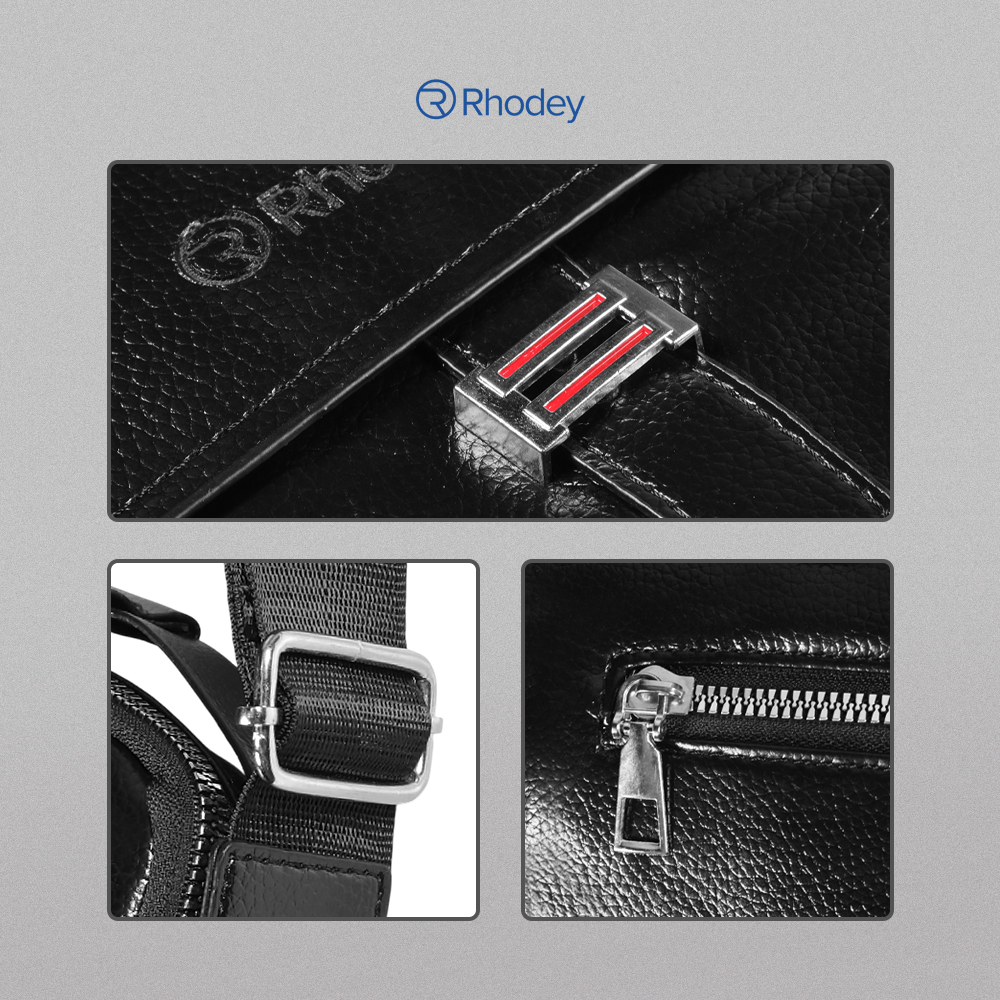 Rhodey Tas Selempang Pria Kulit Shoulder Bag Waterproof PU Leather - R20