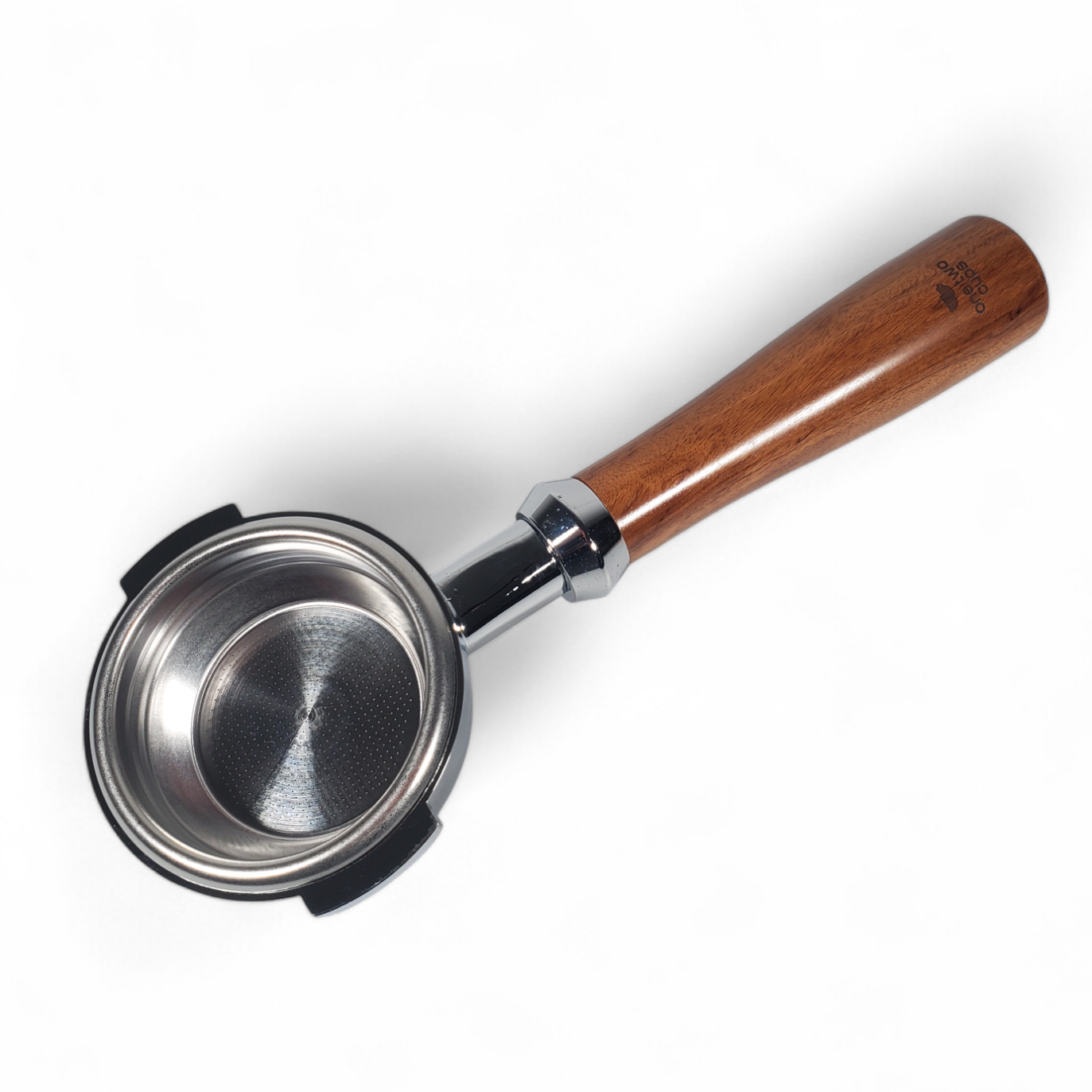 One Two Cups Bottomless Naked Portafilter Stainless Steel 58mm - E61