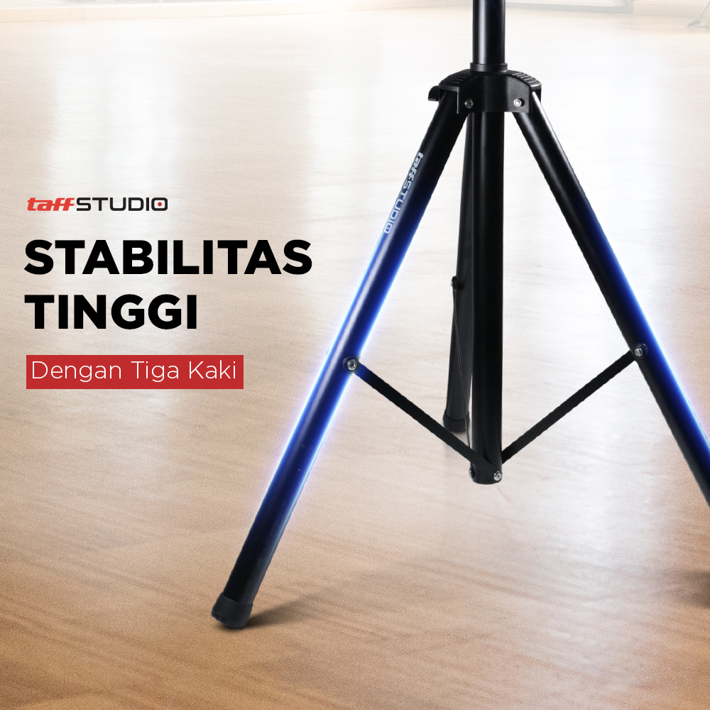 TaffSTUDIO Floor Tripod Stand Speaker Audio System 8-15 Inch 1.8M - SPS-502M