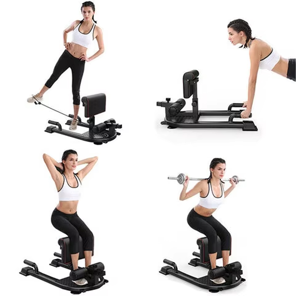 TaffSPORT Sissy Squat Machine Alat Gym Fitness Workout - YC-400