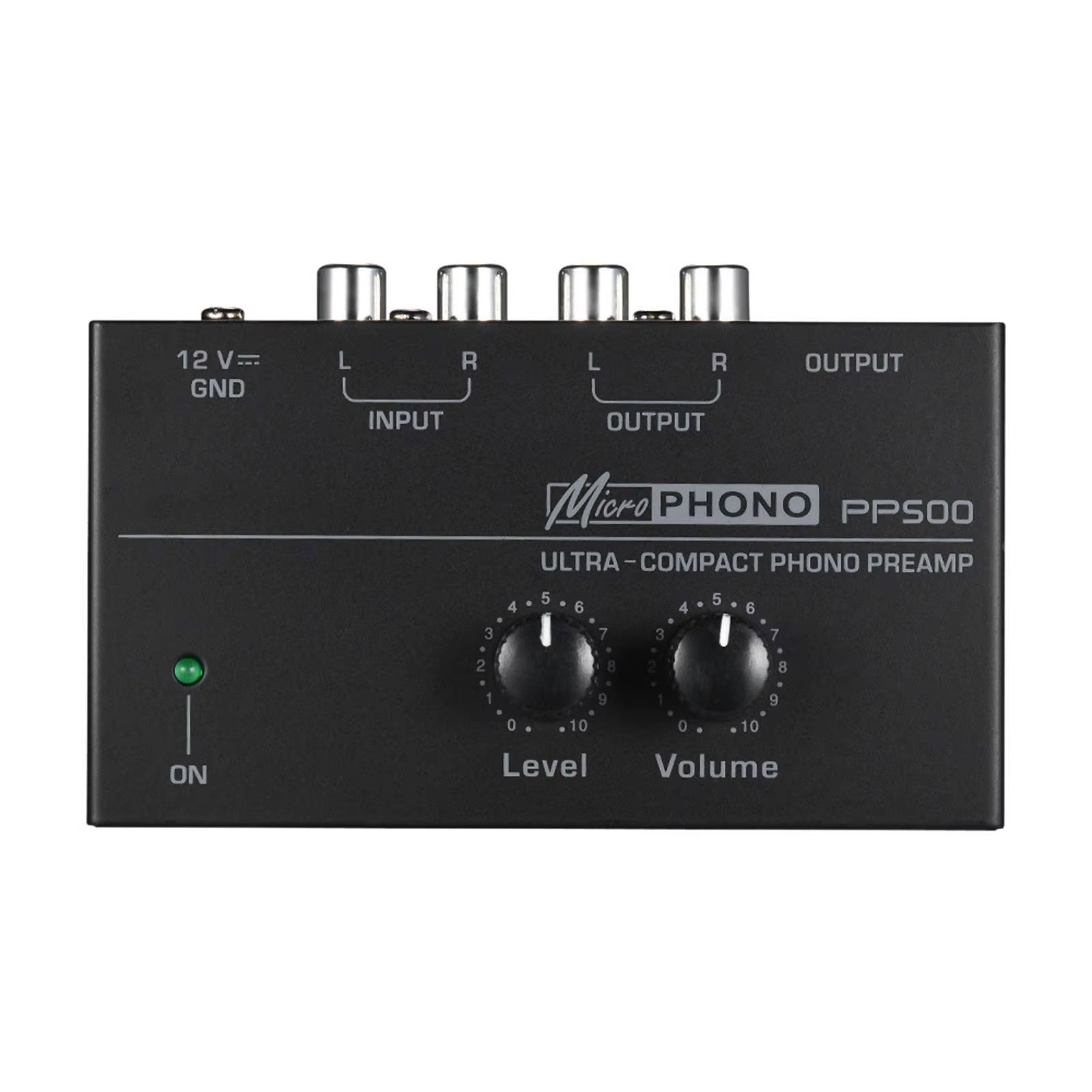 MAGIDEAL Micro Phono Preamp Turntable Low Noise Preamplifier DC 12V - PP500