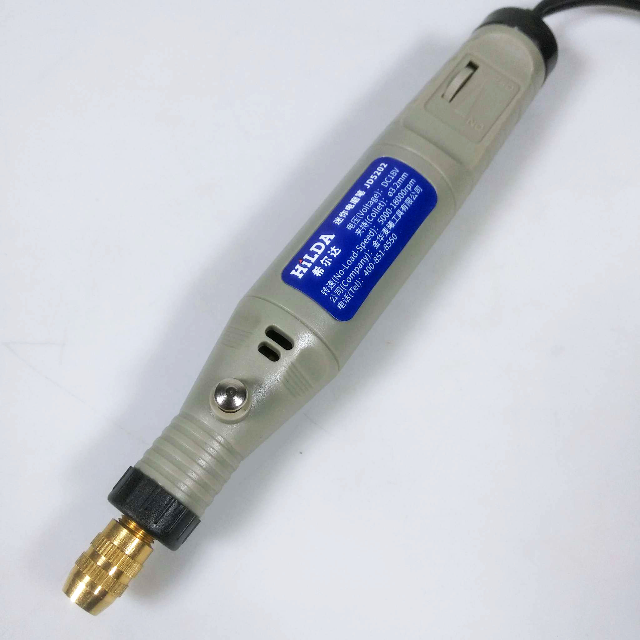 HILDA Bor Listrik Mini Rotary Drill Tool 3.2mm 18V 18000RPM - JD5202