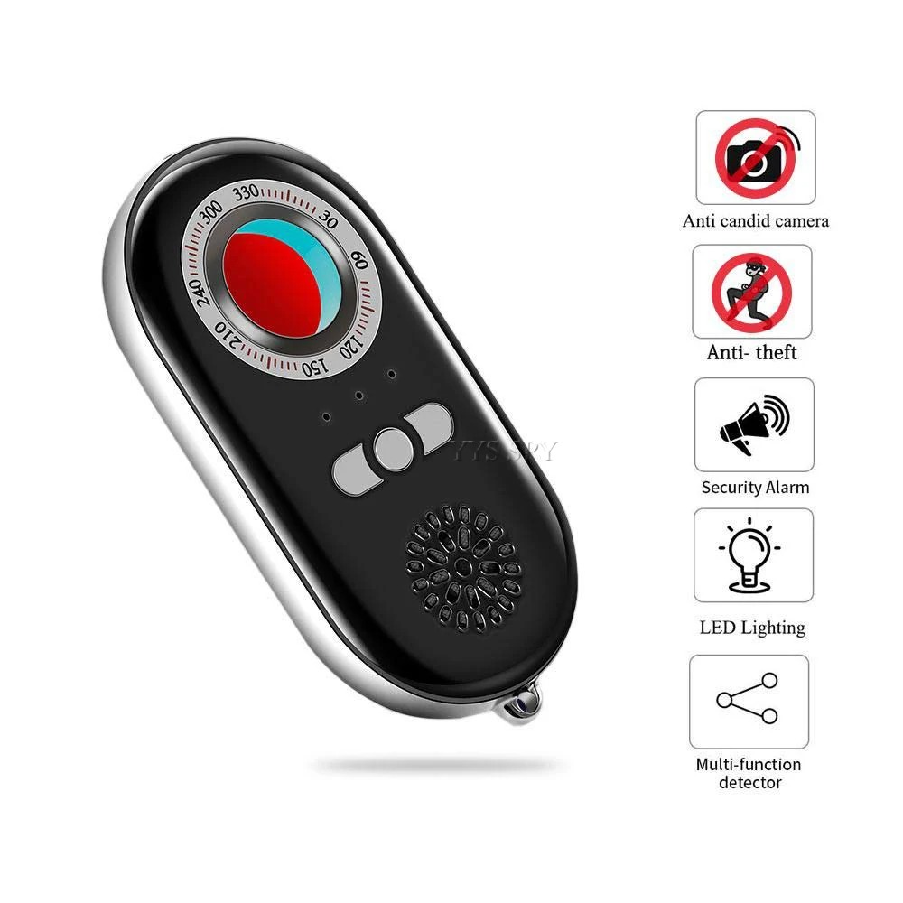 IBNUNU Alat Deteksi Kamera Tersembunyi Infrared Anti Spy Cam Detector - K98