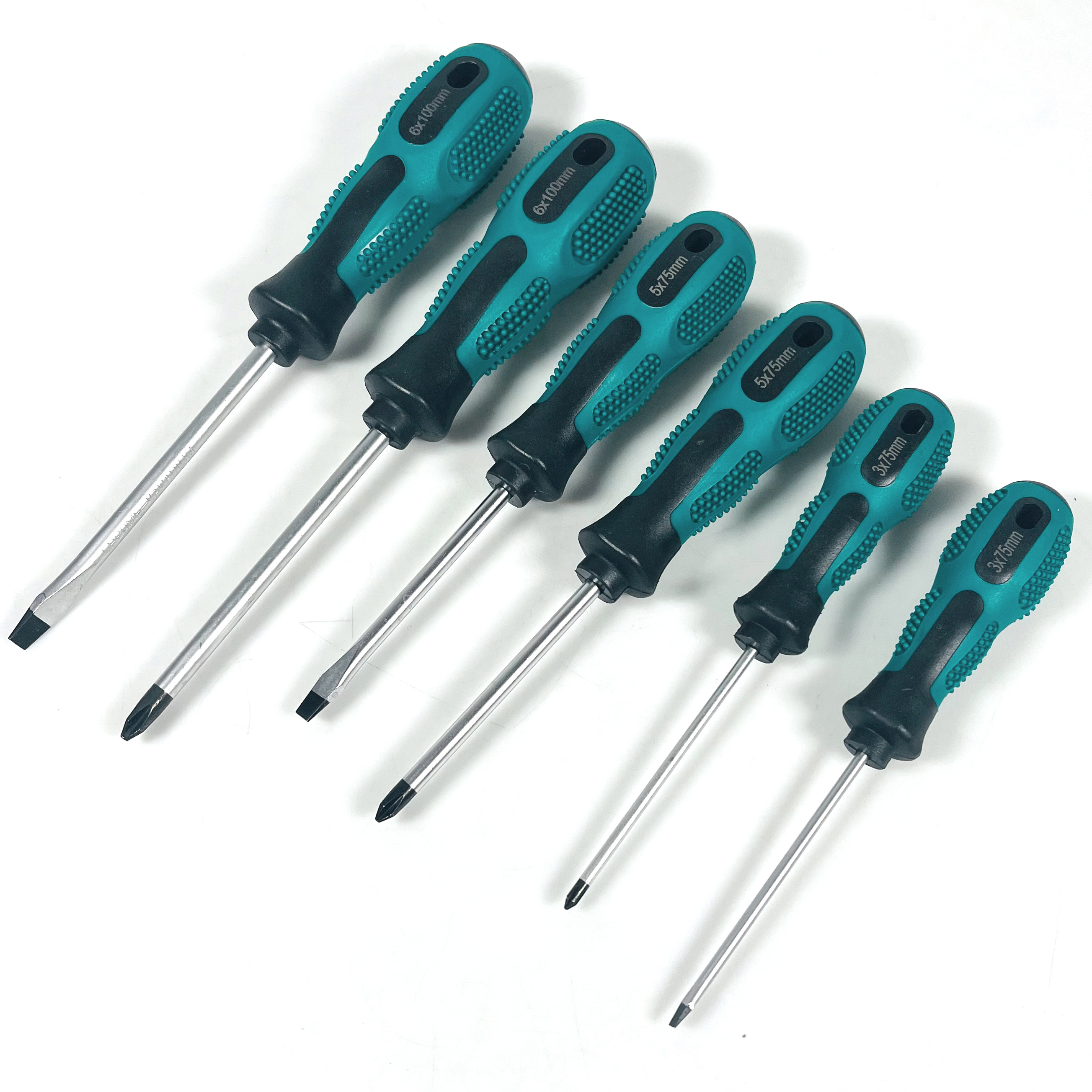 XIN TONG JIN Set Obeng 6in1 Magnetic Bits Screwdriver Repair Tool Kit - XT6