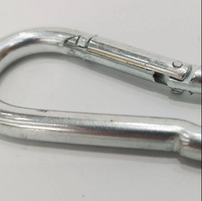 GYMTOP Carabiner Gantungan Kunci Spring Buckle Stainless Steel
