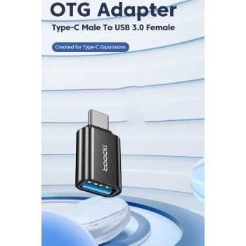 Toocki OTG USB Type A 3.0 to Type C Adapter Converter Transmission - TZJTAC-XY01