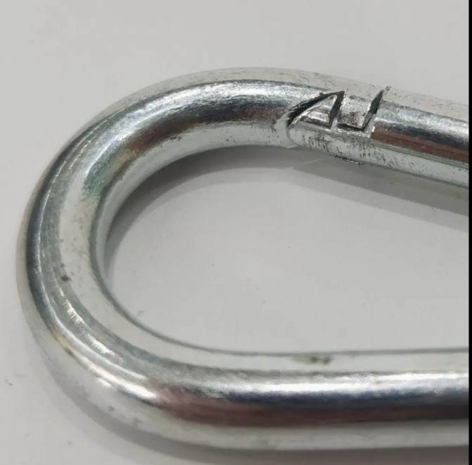GYMTOP Carabiner Gantungan Kunci Spring Buckle Stainless Steel