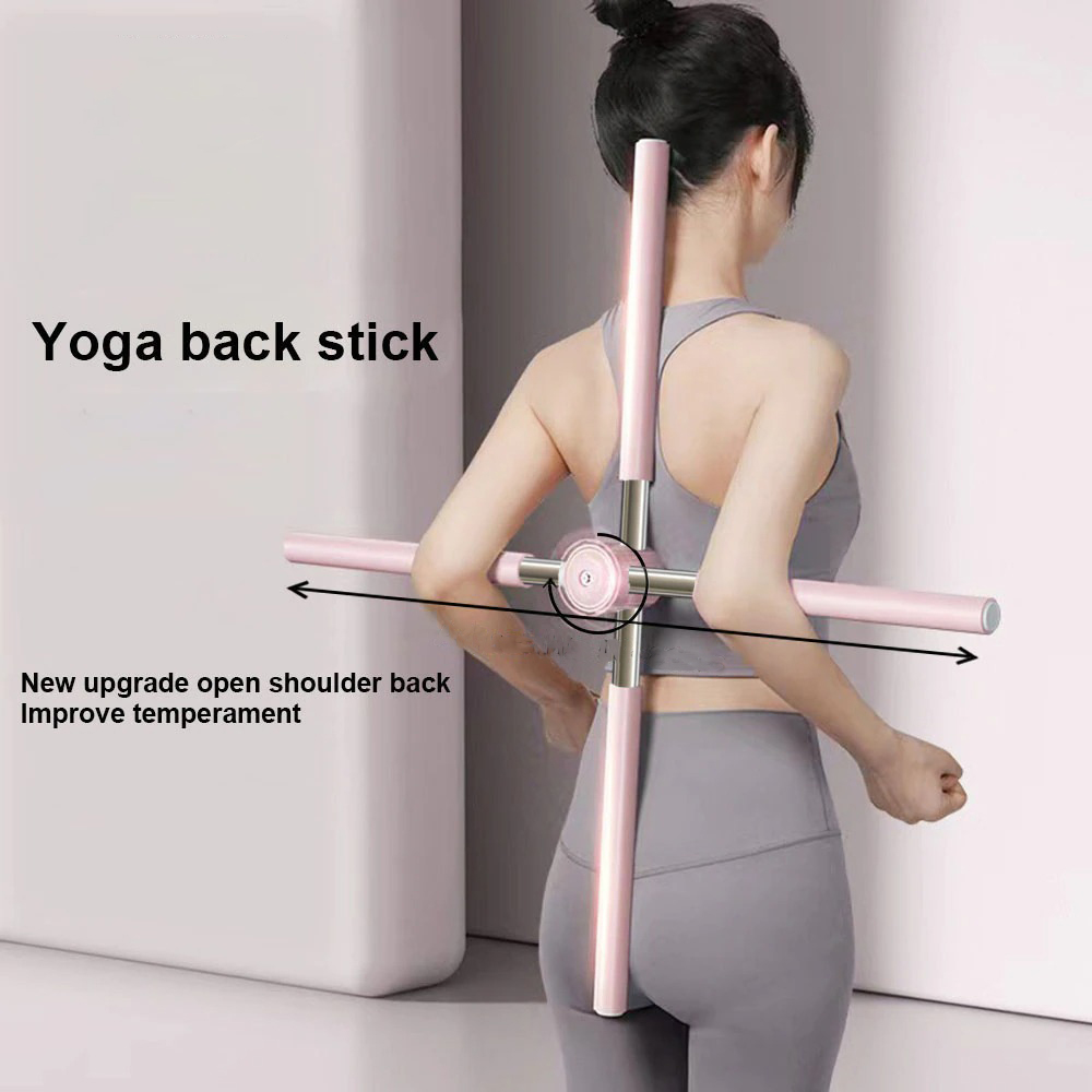 XINGTIKAIBEIGUN Tongkat Koreksi Postur Punggung Cross Yoga Body Sticks - JJN65