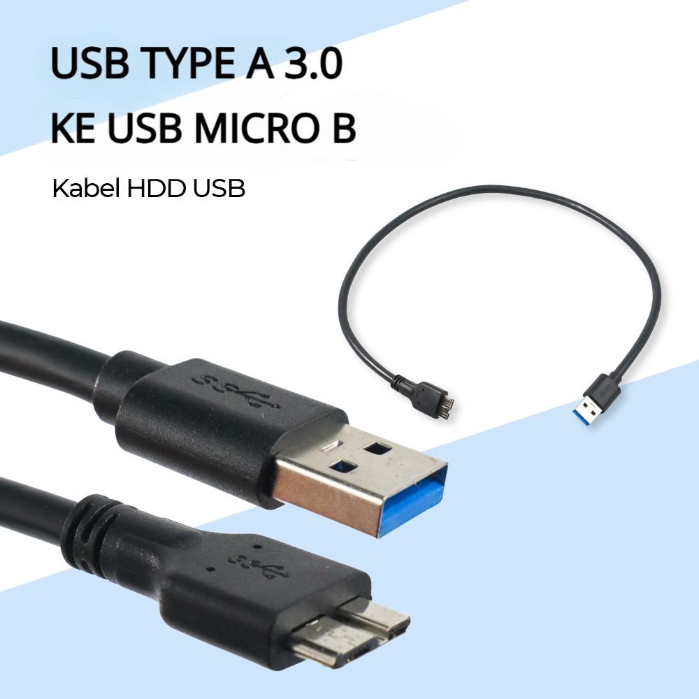 Seagate HDD USB Type A 3.0 to Micro B Cable - OD5.5 (ORIGINAL)