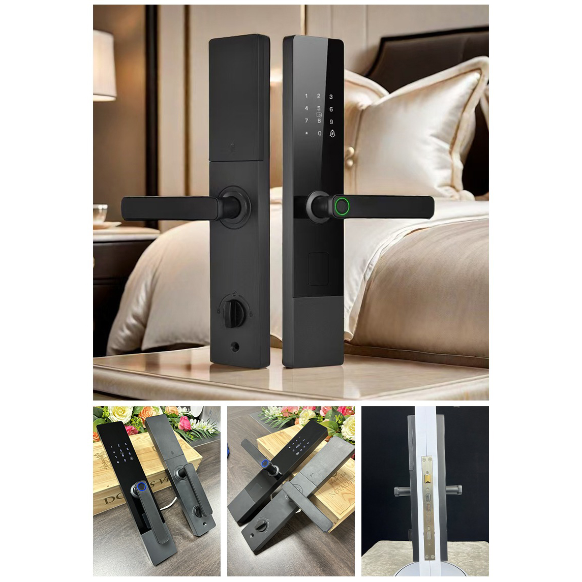 MAISUSTY Smart Door Lock TTLock App Fingerprint Password Card - G3F